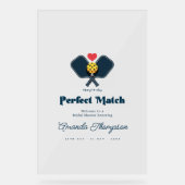 Mariage de Pickleball Préparé Parfaitement (Recto)