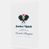 Mariage de Pickleball Préparé Parfaitement (Angle)
