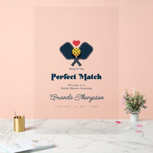 Mariage de Pickleball Préparé Parfaitement (Mariage)