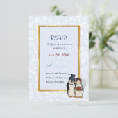 Mariage de pingouin - RSVP (Debout devant)