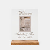Mariage de plage côtier | Réception de bienvenue (Recto)
