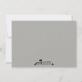 Mariage de plage de destination de Merci (Dos)