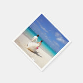 Mariage de plage de serviettes en papier (Coin)