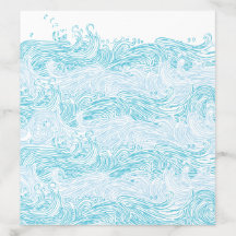 Mariage de plage DIY Vagues d'océan Bleu Aqua