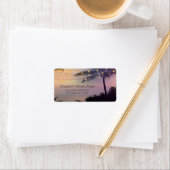 Mariage de plage, Étiquette des lumières du couche (En situation)