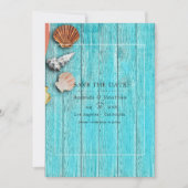 Mariage de plage rustique d'été Save The Date (Devant)