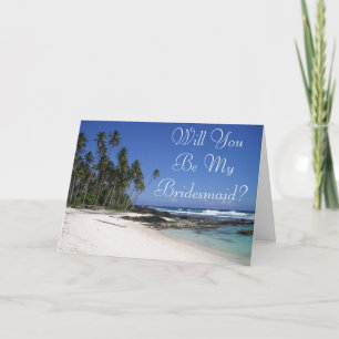 Mariage De Plage Serez-Vous Mes Cartes D'Épouse