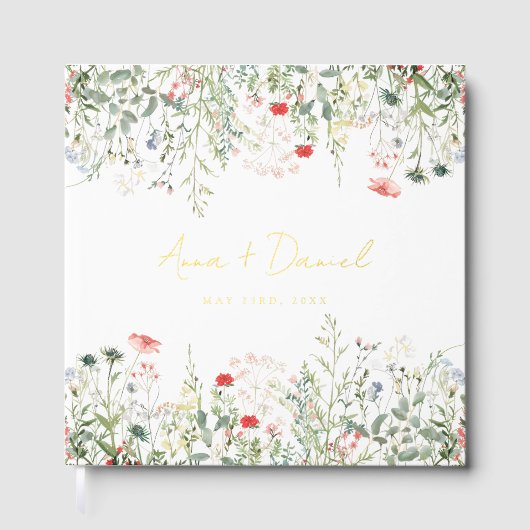 Mariage de prairie fleur sauvage (Recto)