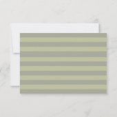 Mariage de printemps fleurs aquarelle RSVP (Dos)