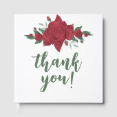 Mariage de Red Roses Boho (Recto)