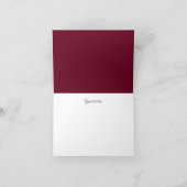 Mariage de rose rouge de Bourgogne ou Merci de (Intérieur)