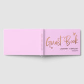 Mariage de script de calligraphie or Rose Real Foi (Complet)