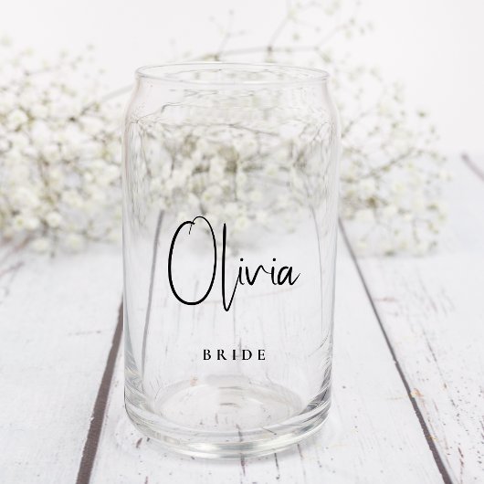 Mariage de script de mariée chic