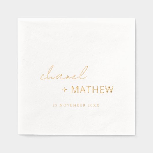 Mariage de script de typographie minimale simple e (Recto)