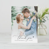 mariage de script écrit main merci (Debout devant)