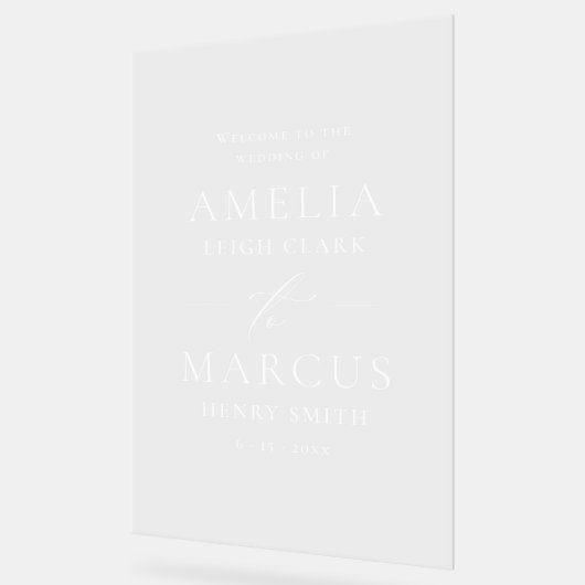 Mariage de script élégant et moderne (Angle)