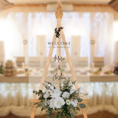 Mariage de script élégant Palm Tree