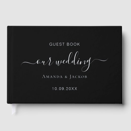 Mariage de script en argent noir (Recto)
