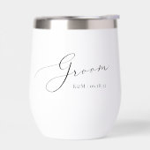 Mariage de script Groom personnalisé (Gauche)