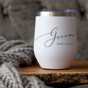 Mariage de script Groom personnalisé