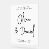 Mariage de script manuscrit (Angle)