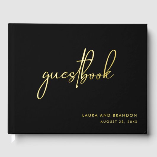 Mariage de script minimaliste moderne simple avec  (Recto)