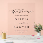 Mariage de script minimaliste noir (Mariage)