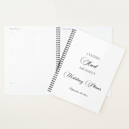 Mariage de script moderne (Devant avec enveloppe)