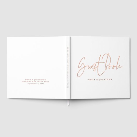 Mariage de script moderne minimaliste (Complet)