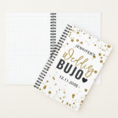 Mariage de script noir moderne Bullet Journal BUJO (À l'intérieur)