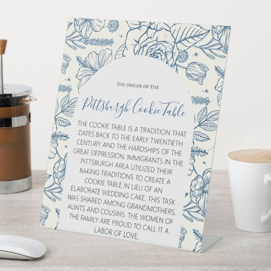 MARIAGE DE SIGNE DE TABLEAU DE COOKIES PITTSBURGH (In SItu)