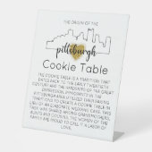 MARIAGE DE SIGNE DE TABLEAU DE COOKIES PITTSBURGH (Recto)