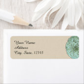 Mariage de Succulent Sage Étiquette (En situation)