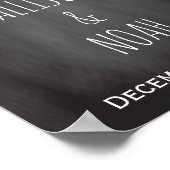 Mariage de tableau noir | Panneau de réception Rus (Coin)