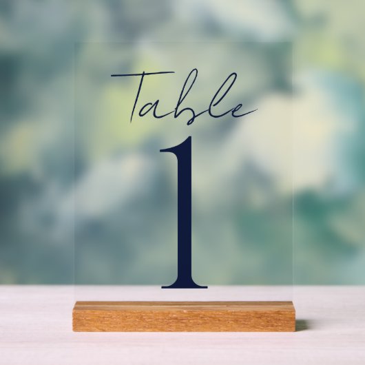 Mariage de texte bleu foncé simple (Neutre)