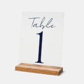 Mariage de texte bleu foncé simple (Angle)