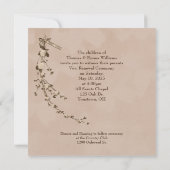Mariage de texte espagnol Vow Renewal invitation (Dos)