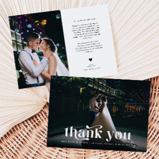 Mariage de texte Merci