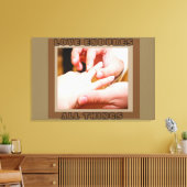 mariage de toile personnalisé imprime l'illustrati (Insitu(Salon))