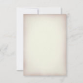 Mariage de tortue turquoise RSVP (Dos)