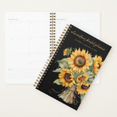 Mariage de tournesols rustiques (Devant avec enveloppe)