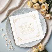 Mariage de trame Vintage classique