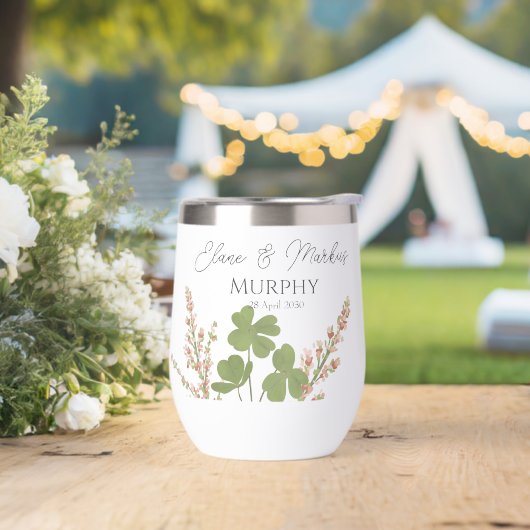 Mariage de trèfle vert irlandais moderne (Extérieur)