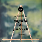 Mariage de typographie italique en gras noir (Neutre)