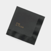 Mariage de typographie moderne mariée et mariée (Gauche)