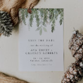 Mariage de vacances Enregistrer la date Invitation