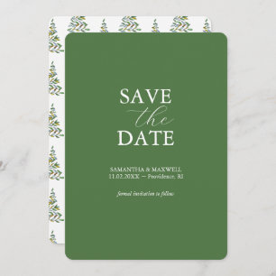 Mariage de vacances Enregistrer la date Invitation