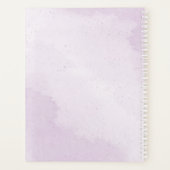 mariage de verdure fleurie violette et blanche (Dos)
