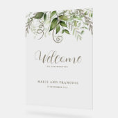 Mariage de verdure tropicale Accueil Clair (Angle)