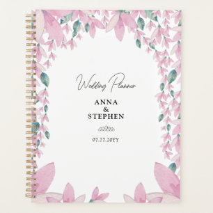 Mariage de Wisteria rose de charme